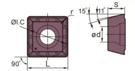 SPMT Пластина Твердосплавная (1)